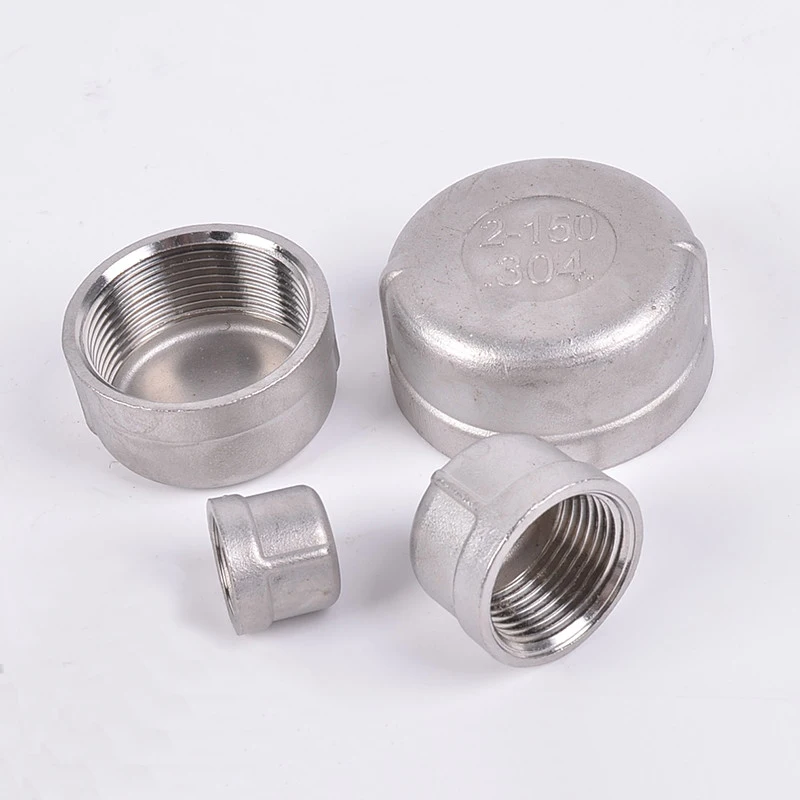 Plumbing pipe connectors nipple threaded fittings pipe connector 304 Stainless Steel 1/2\