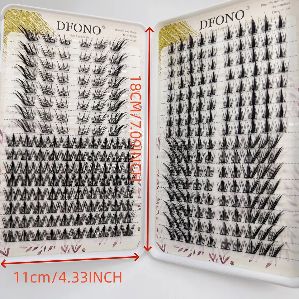 288 piezas de pestañas postizas mixtas, apariencia natural, súper suaves y ligeras, incluye Su Dai Ji, Cani, Bubble Spirit, Nine Tailed Rabbit 5