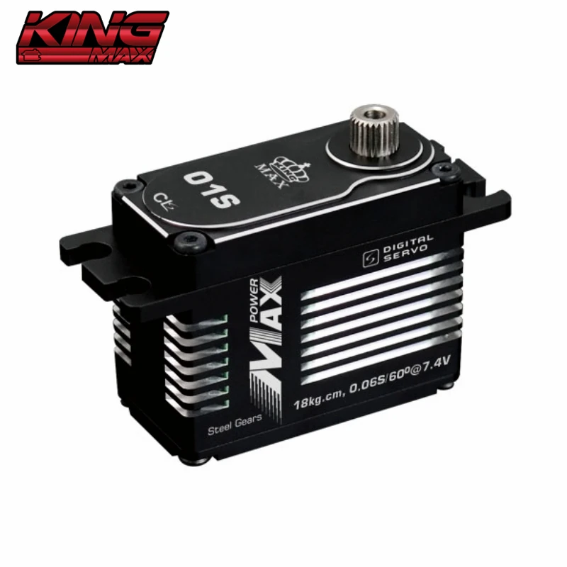 KINGMAX CLS01S CLS02S CLS03S 73g 18kg.cm 28kg.cm 44kg.cm Waterproof Steel Gear Digital Standard Servo for Fixed Wing,Robot