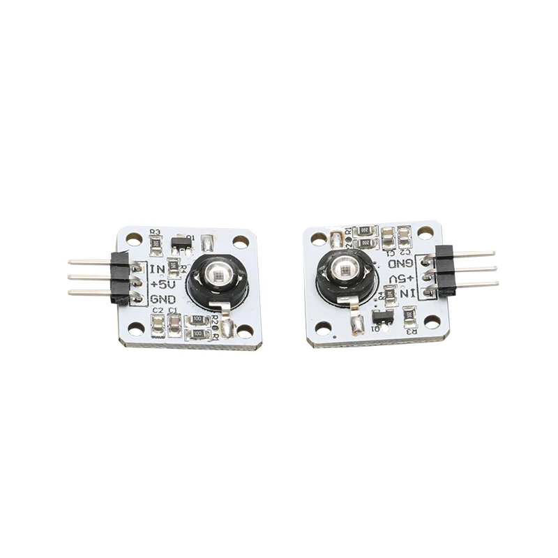 2PCS 1W 3W 5V High Power Infrared Ray Transmitter Module 940nm LED IR Remote Control Emission Tube Board for RC Toy DIY Part