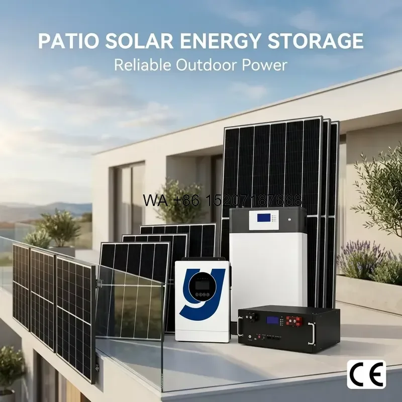 Wmwmnu 11KW Balcony Solar Power System Plug and Play Solar Generator for Home