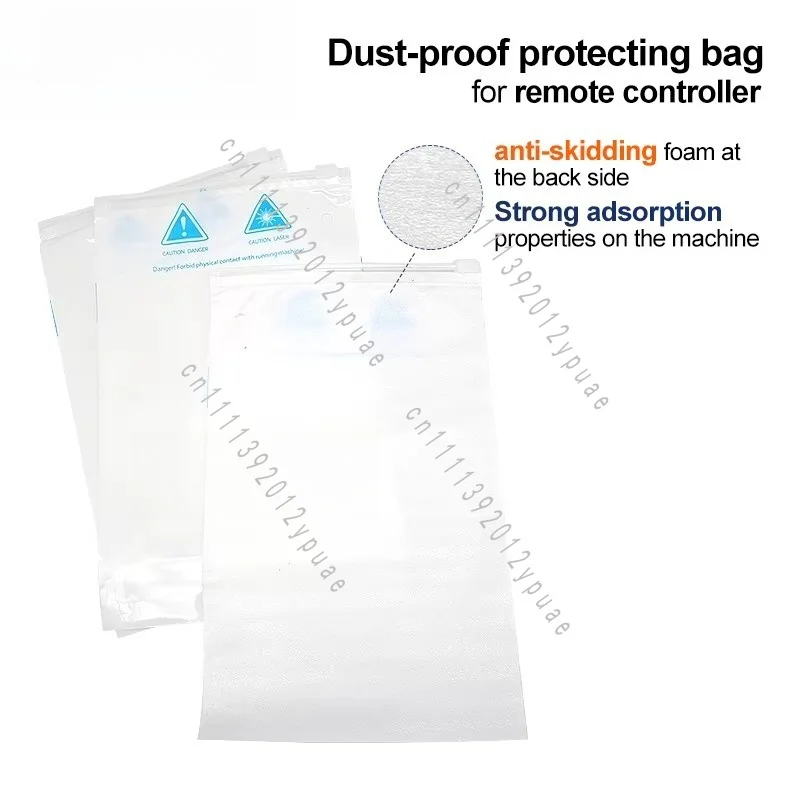 Dustproof Protective Storage Bag for Remote Control Anti-slip Wear-resistant Protective Sleeve English Version