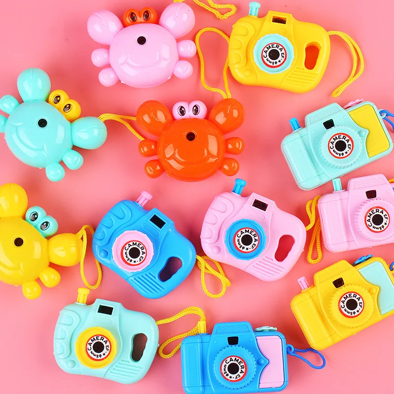 5/20PCS divertente Mini Animal Pattern Cartoon Camera Toy Kids Birthday Party Gift bomboniera regalo di carnevale Pinata Filler