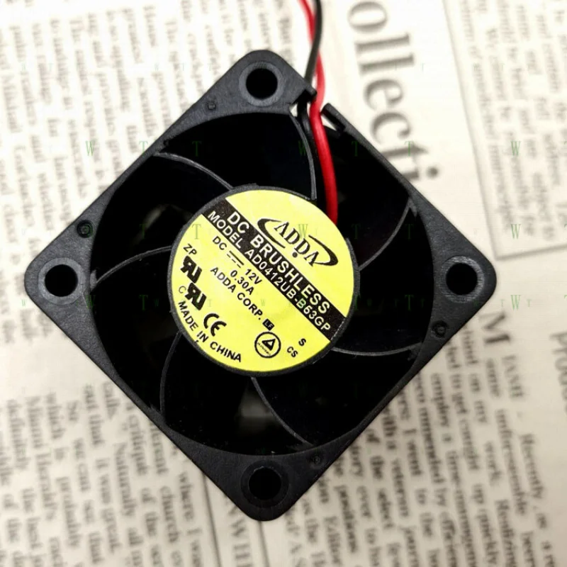 H  for ADDA AD0412UB-B53GP 4028 12V 0.30A 4 cm chassis cooling fan