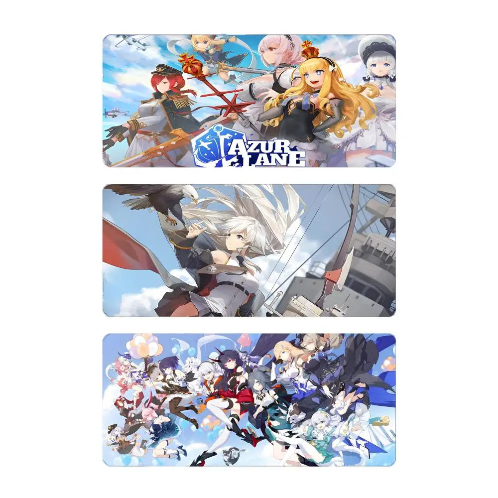 naval game model A-Azur Lane Mouse Pad Mousepad Large Gaming LockEdge Thickened PC Table Desk Mat