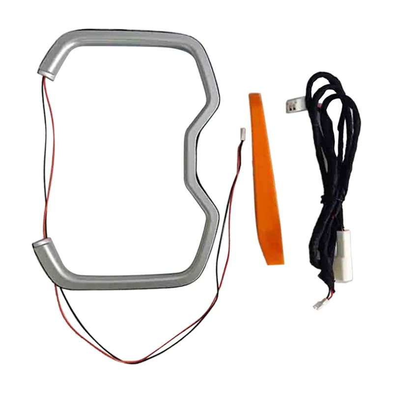 Lampe décorative intérieure pour Toyota RAV4 XA50 2019 -2024, accessoires de voiture, support de verre d'eau Central LED Light-T61C