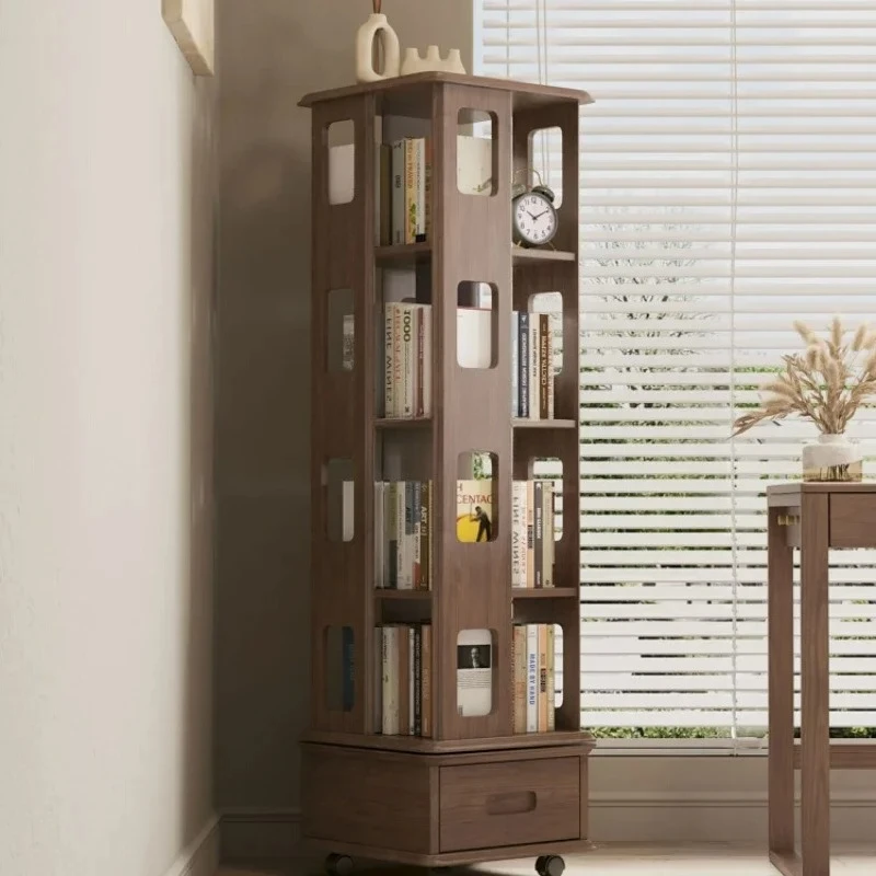 

Книжная полка из массива дерева, напольная полка, простое хранилище