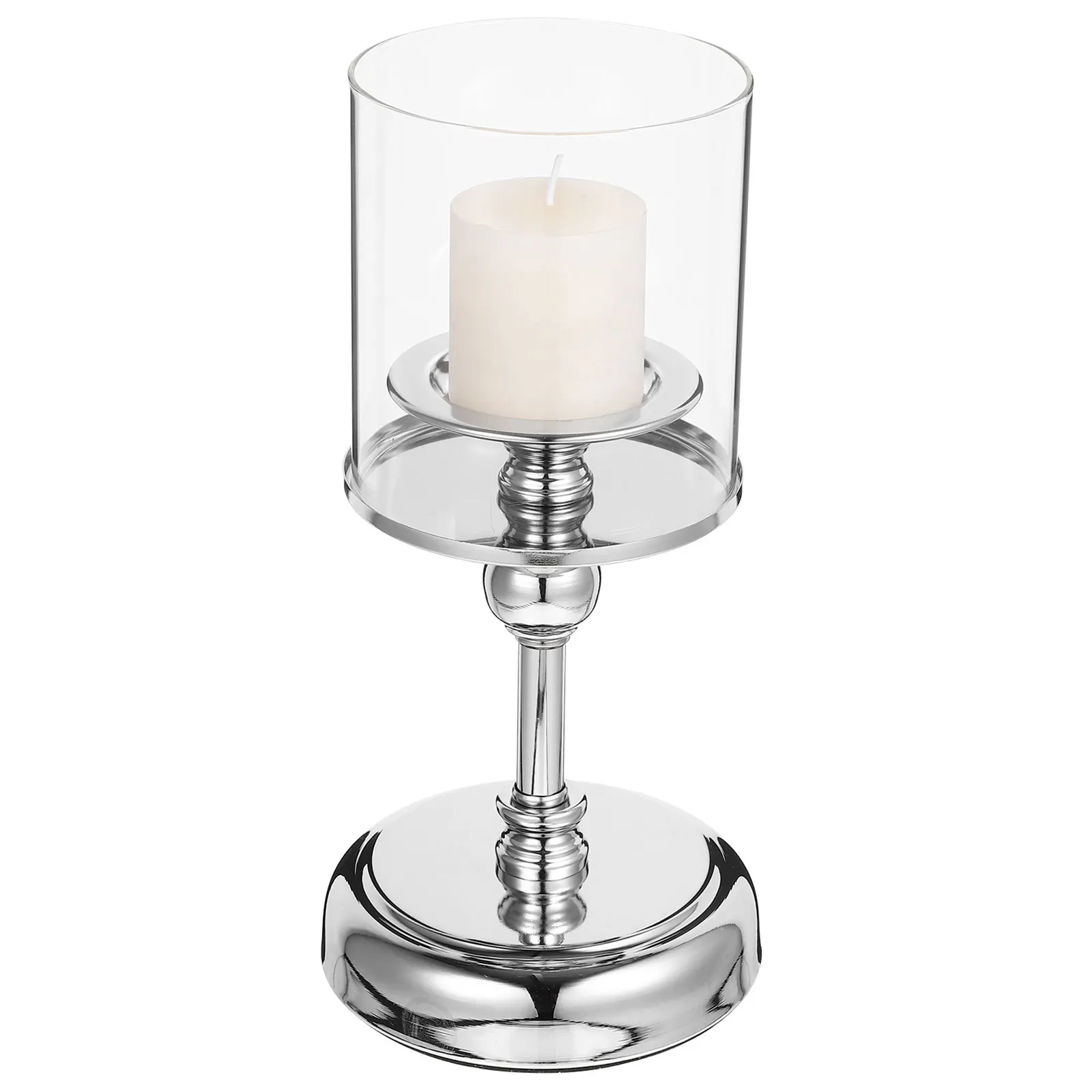 

C Windproof Holder Elegant Retro Taper C Holders Practical Decor Accessories Wedding Table Decoration