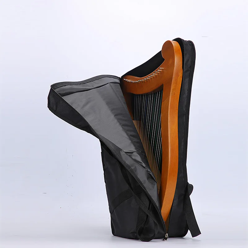 19 String Portable Lyre Harp Bag Solid Wooden High Quality Lyre Stringed Instrument Bag