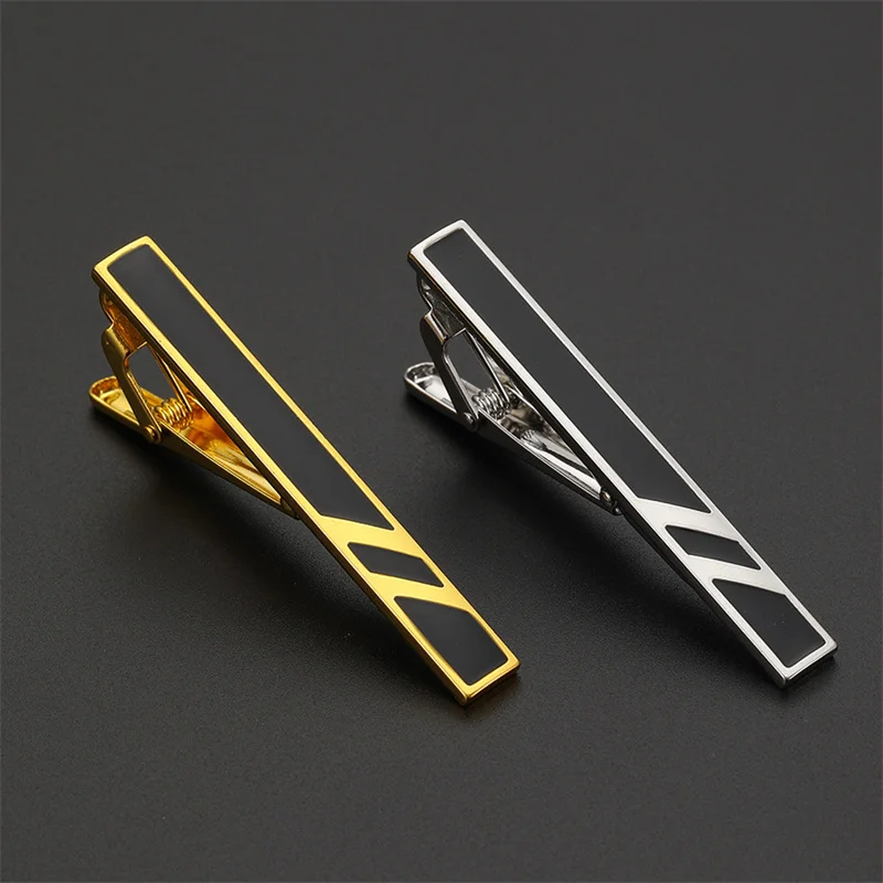 New Metal Tie Clip For Men Wedding Necktie Tie Clasp Clip Gentleman Ties Bar Tie Pin For Men's Accessories