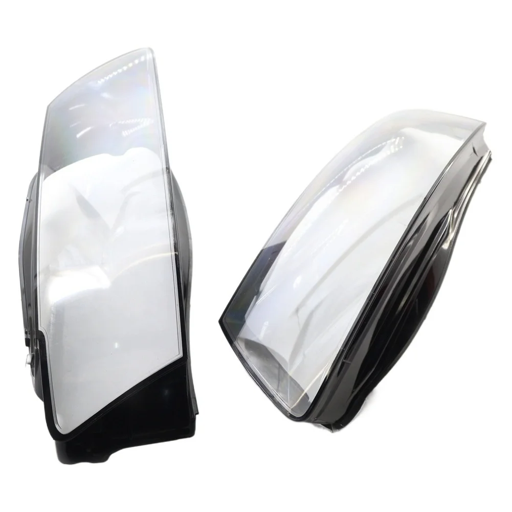 

Pair Front Headlight Lens Covers LH RH Replacement for For A5 2008 2011 Compatible with OEM 8T0941029 8T0941030
