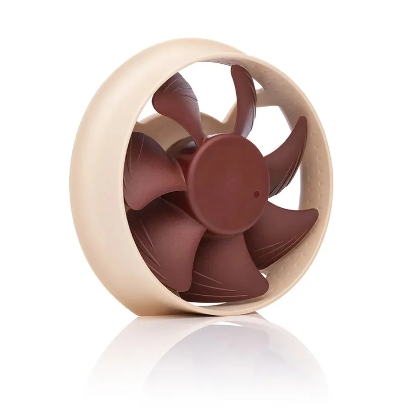 NL-ACF1 Magnetic Auxiliary Cooling Fan, 80mm PC Fan for Water Cooler & Computer Case Heat Dissipation