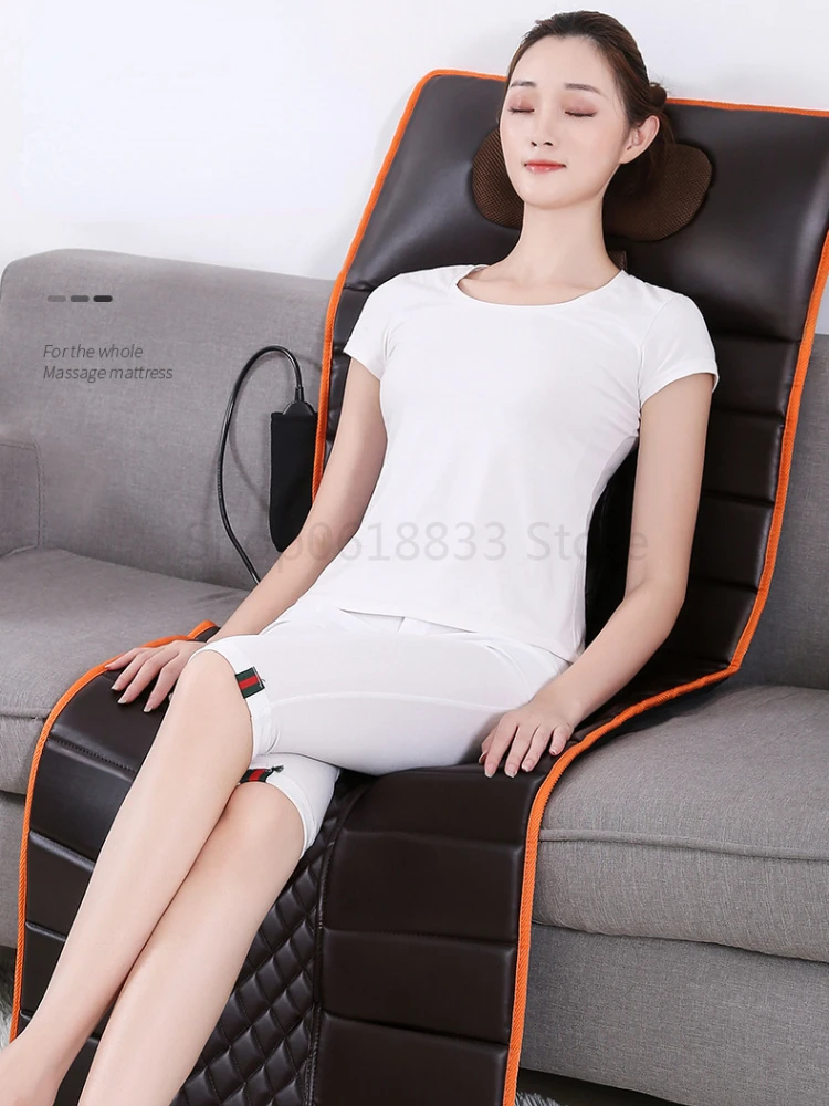 Cervical Spine Massager Multi-function Body Massage Mattress Multi-purpose Massage Chair Cushion Wave Pulse Massager