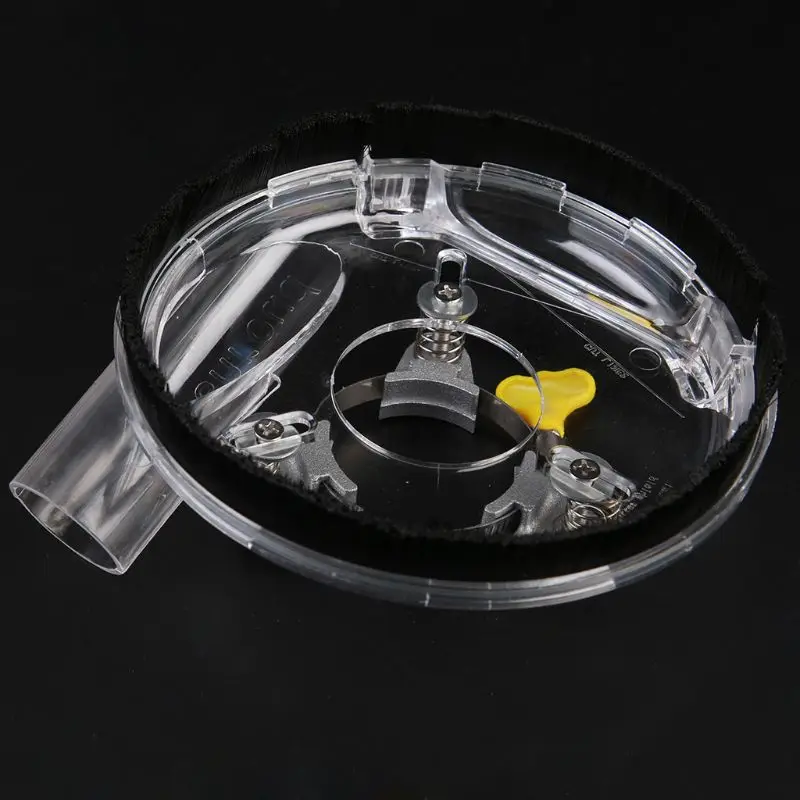 M17D Dust Shroud Dry Grinding Dust Cover for Angle Hand Grinder Clear 4