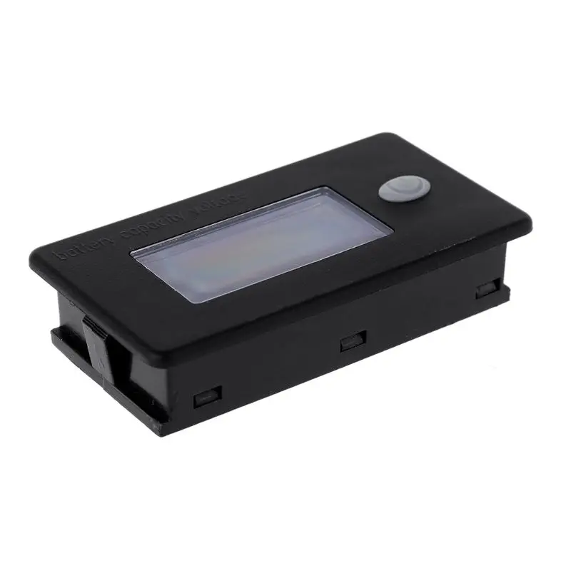 Indikator Kapasitas Baterai 12V 24V 36V 48V 60V 72V 10-100V Penguji Baterai Asam Timbal Li-ion dengan Voltmeter LCD