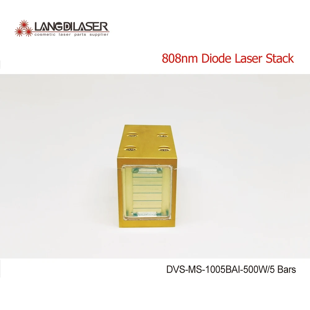 

DVS-MS-1005BAI 808nm Laser Stack / 500W / Installation 5 Bars / Each Bar100W / Guarantee 10 Millions Times Shooting