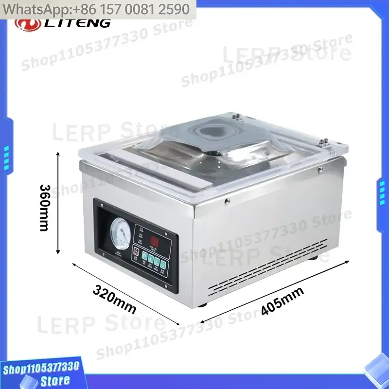 Household Small Portable DZ-260 Vacuum Packaging Machine Food Grains Chemical Pouch Bags Packing