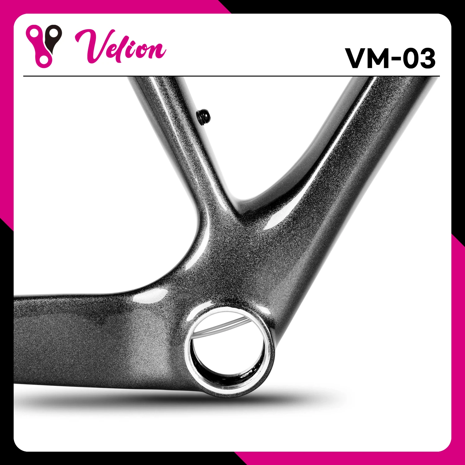 

Velion VM03 Bicycle Mtb Frame Carbon MTB 29” Mountain Bike XC Hardtail Frames 148*12 Thru Axle BOOST 29er*2.4 Inch T47