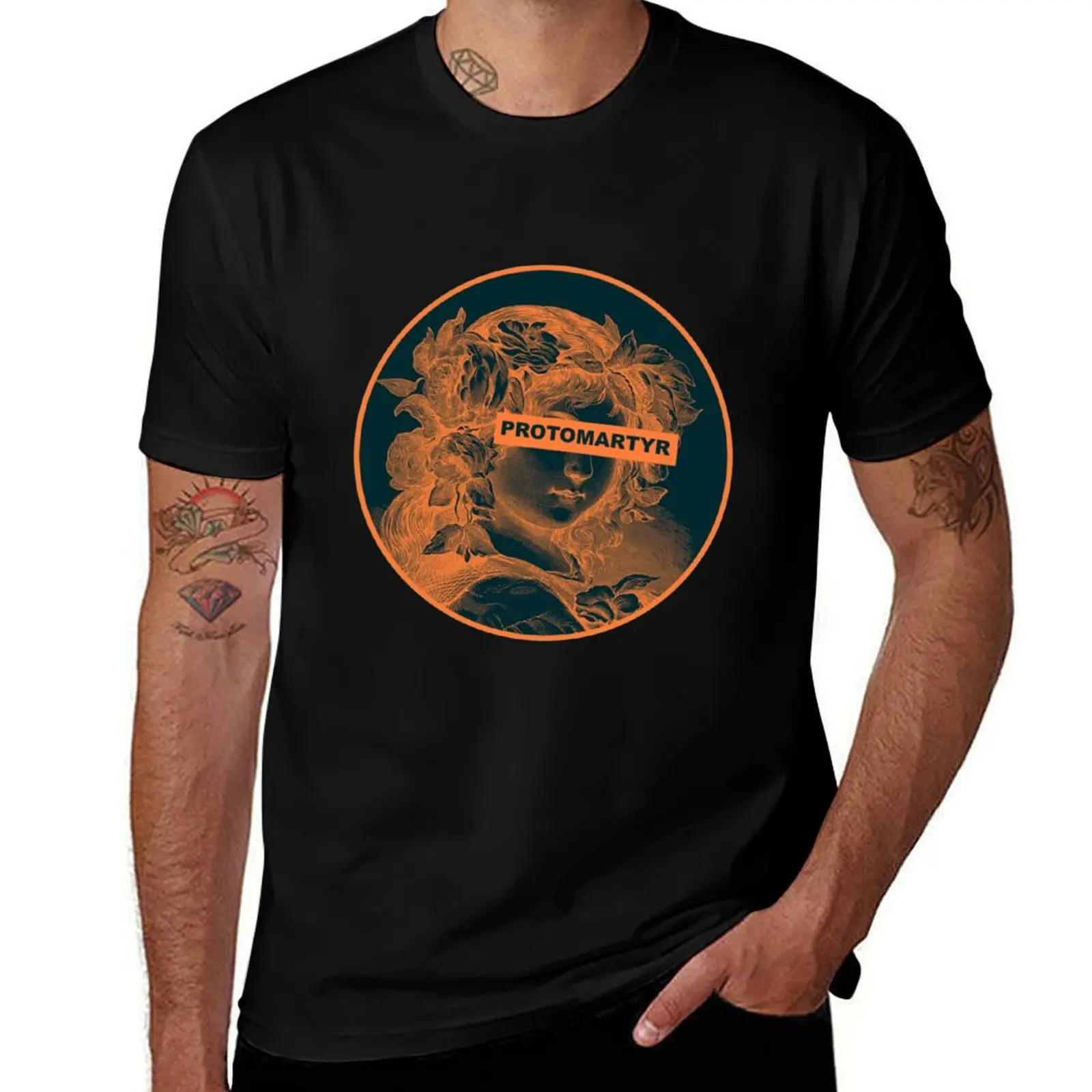 Protomartyr censored T-Shirt Casual Work Wear T-Shirt