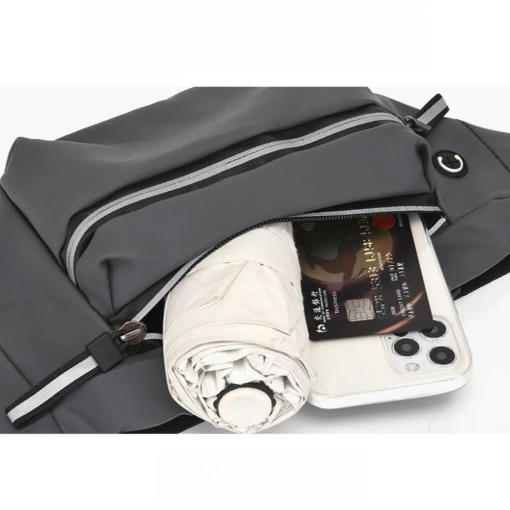 Nowa, prosta nerka męska na rok 2025, codzienna, o dużej pojemności, do noszenia na skos, na telefon komórkowy, wielofunkcyjna, biznesowa portmonetka na monety.