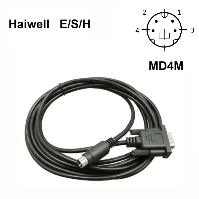 Cabo de comunicação entre Samkoon HMI e Panasonic FP / Haiwell / Fatek FB PLC