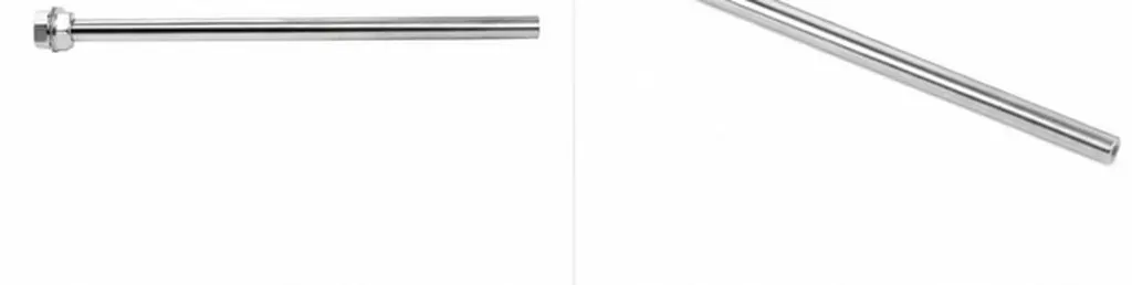 Stainless Steel Mixing Paddle Rod Lab Overhead Stirrer Metal Mixer Shaft Replacement 20Cm Chemical Dispersion Shaft Laboratory