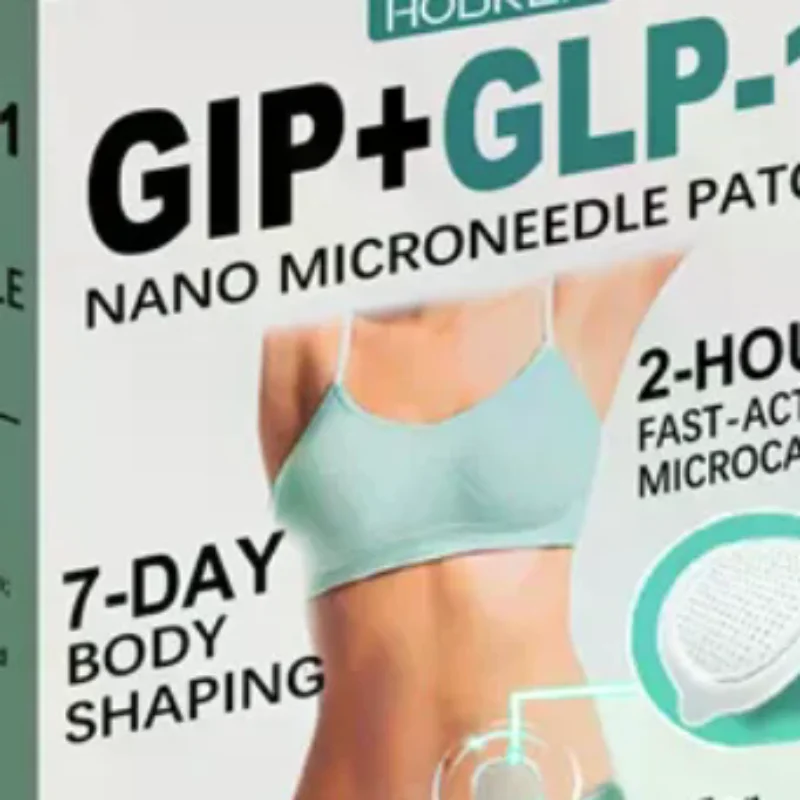 

4 Patches/Box Nano Micro Needle Plasters Firming Line Improvement Skin Care Patch Gently Cares Contours Body Skin Daily Care