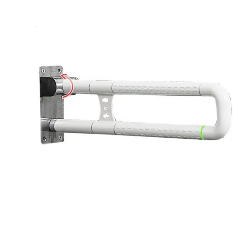 Folding Stainless Steel 304 Shower Grab Bar ABS Toilet Safety Frame Handrail for Elderly Toilet Railing Rehabilitation Equipment