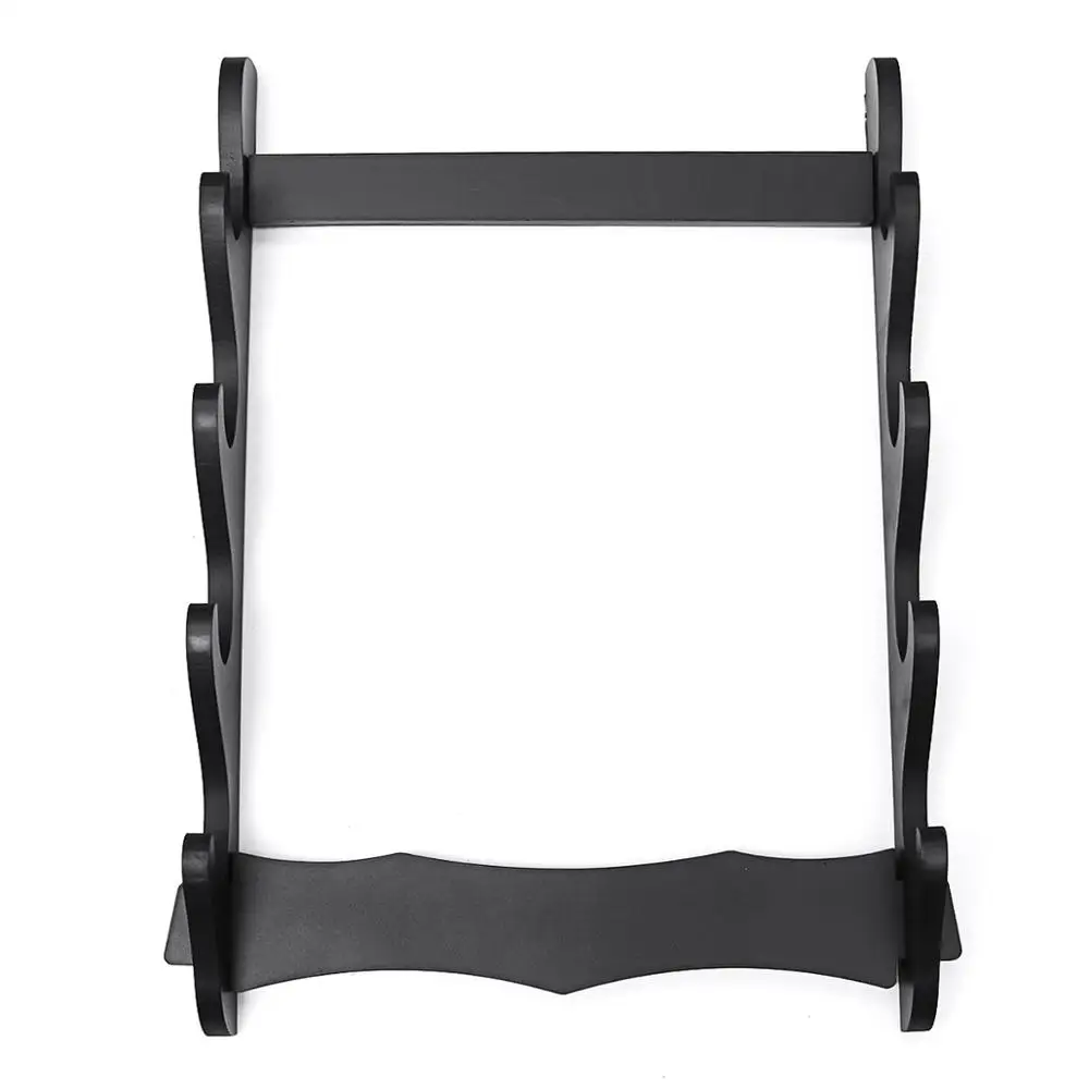 4단 홀더 벽걸이 사무라이 스탠드 디스플레이 카타나 벽걸이 도구 홀더