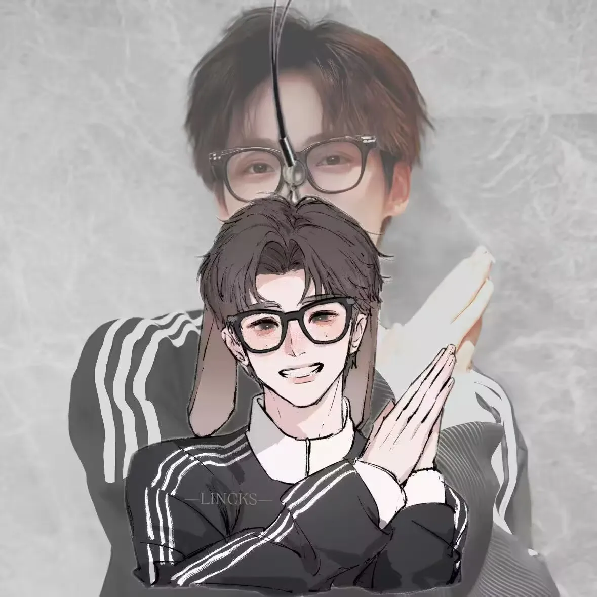 리버스 러브, 뉴 지유 댄싱 펜던트, 서포트 기프트, 지유 소재 키체인, 학생 가방 장식 아크릴 펜던트