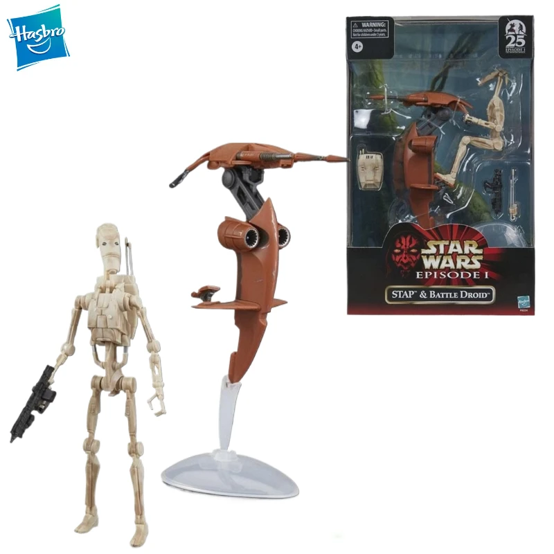 Nuevo Original Hasbro STAR WARS EPISODE1 STAP BATTLE DROID Figura de acción modelo de regalo