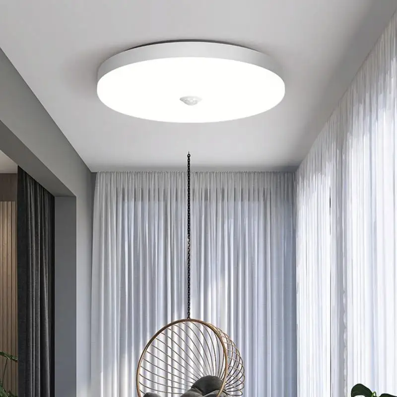 

Motion Sensor Closet Light Bright Led Ceiling Light 15w Indoor Motion Light Sensor Light For Home Studio Hotel