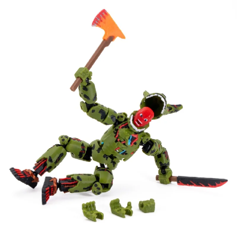 Figura de Acción Articulada Impresa en 3D de Five Nights At Fazbear's Springtrap Zombie, Modelo de Juguete, Decoración del Juego Fnaf, Coleccionable