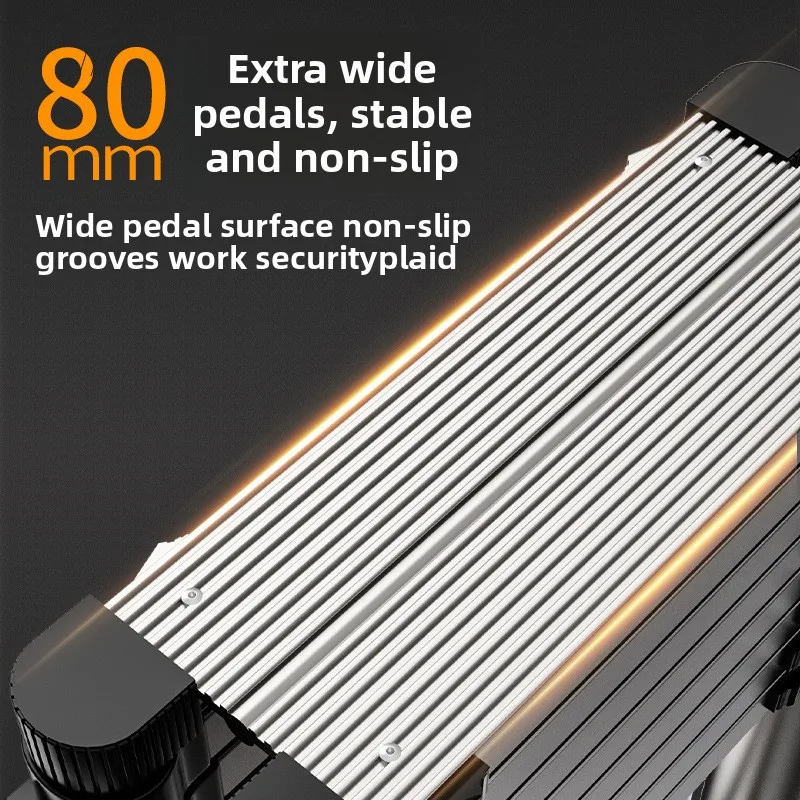 Stainless Steel Telescopic Ladder Manufacturers Wholesale Multi-functional Household Herringbone Ladder Portable Folding Ladder