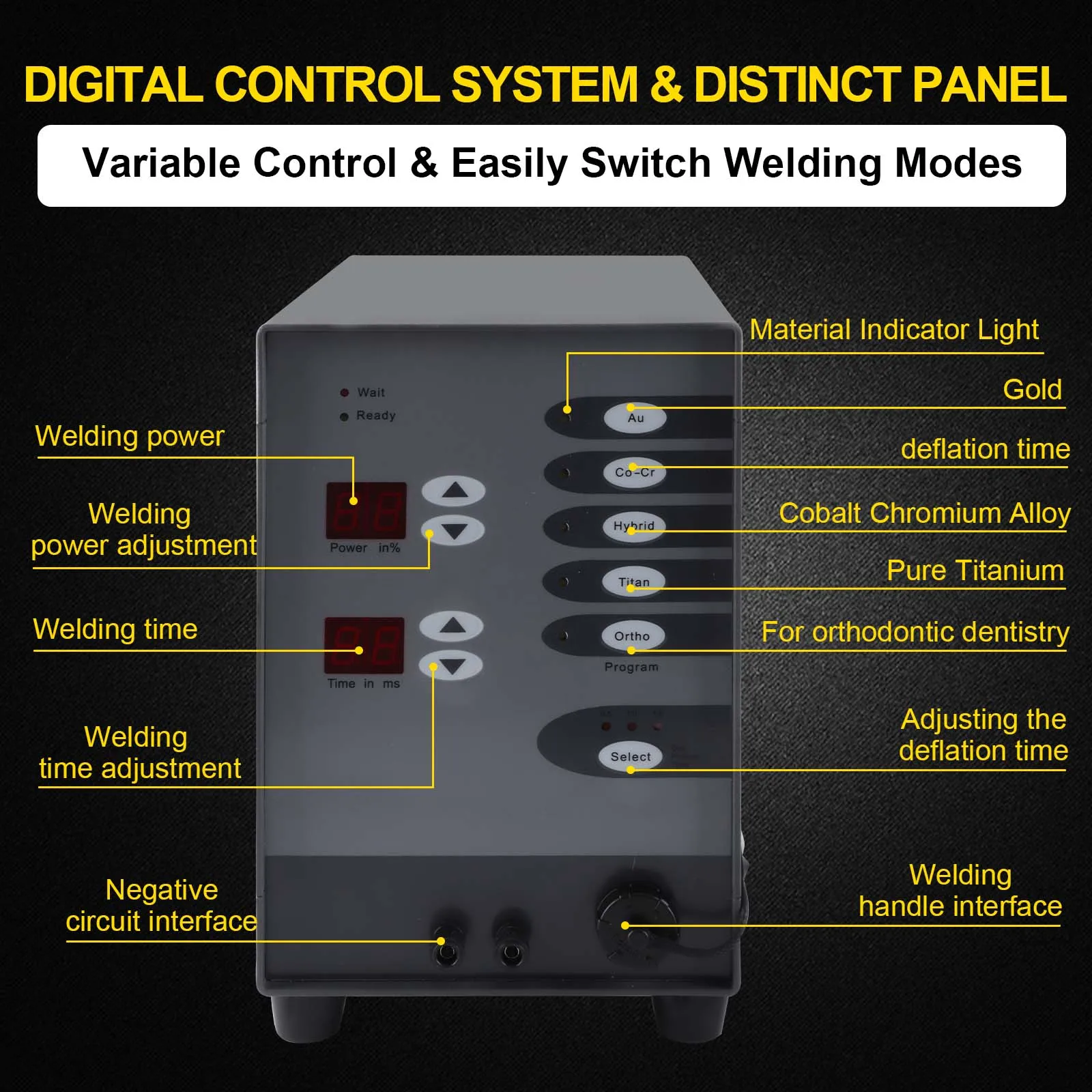 Numerical Control Touch Pulse Argon Arc Spot Welder Jewelry Spot Welding Machine For Gold Silver Eyeglass Repair DIY Welder