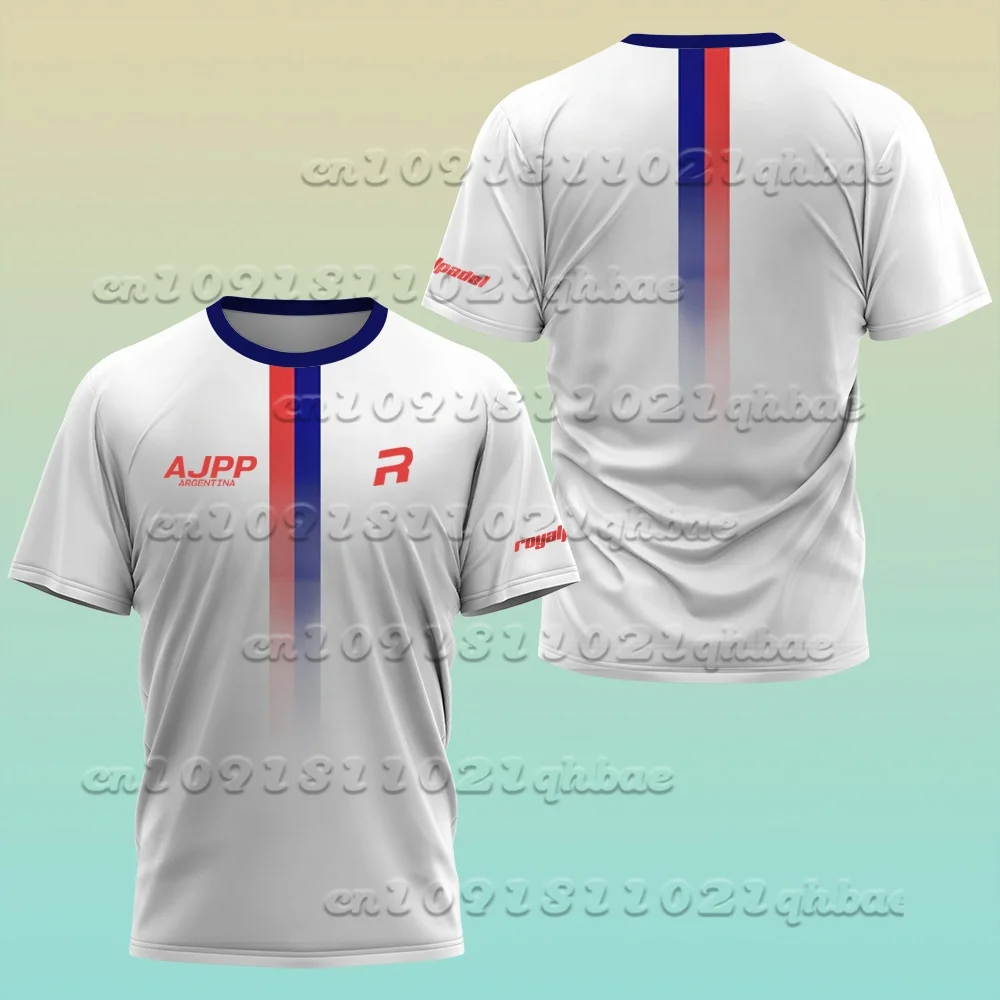 

Summer Men's Slim Fit T-shirt for Outdoor Fitness, Breathable Quick Drying Short Sleeved Printed T-shirt for Motorcycle Wear