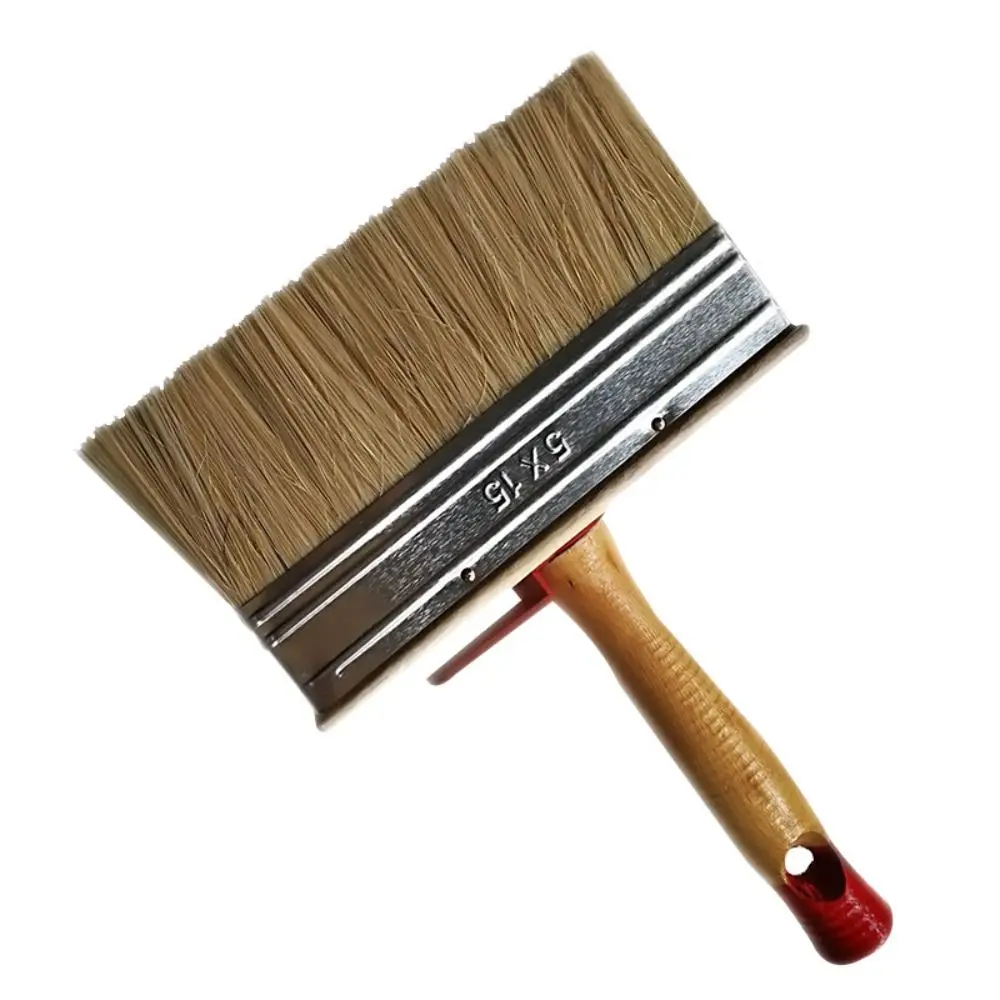 Thickened Paint brush Rivet reinforcement Plastic handle Soft bristled wall brush Apply evenly Cleaning Tool Wall brushing tools