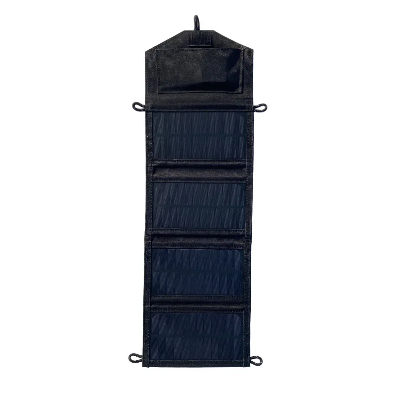10W 6V solar folding bag high-efficiency single crystal emergency charger suitable for outdoor activities and outdoor work