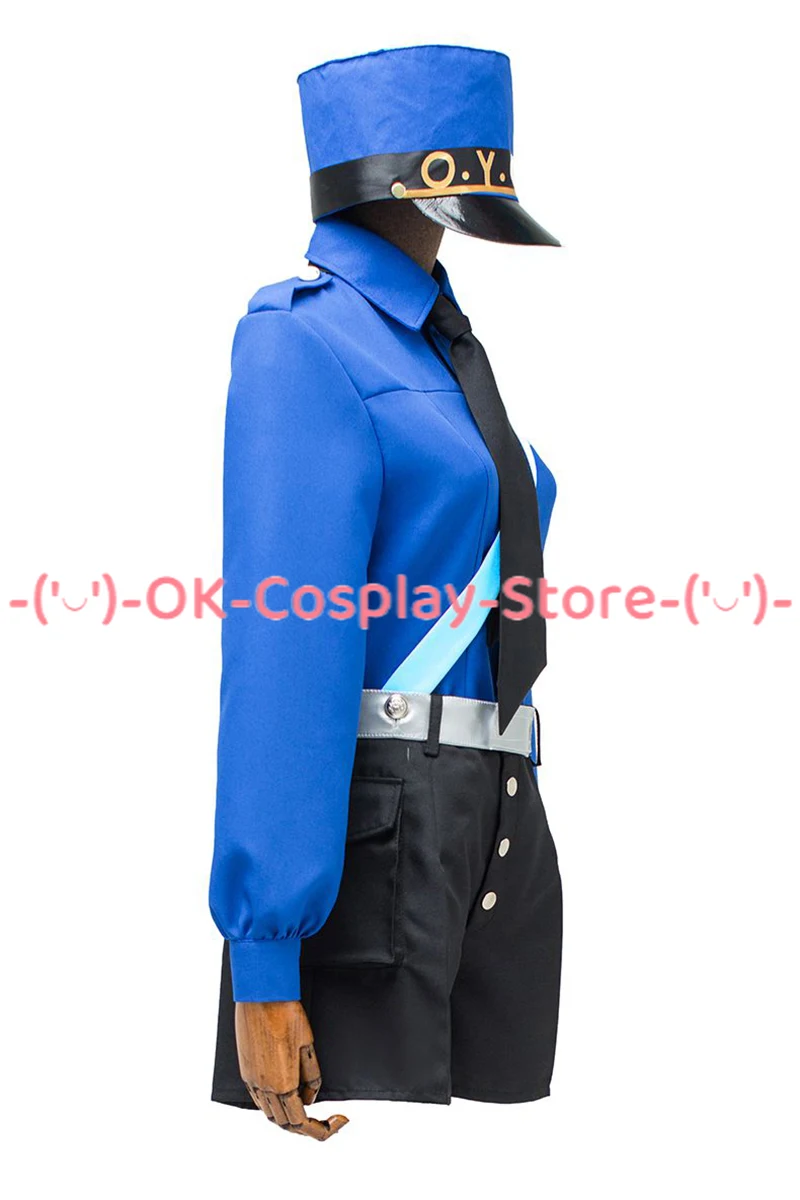 Twin Prison Wardens Persona 5 Caroline and Justine Cosplay Costume Top+Pants+Hat Full set Halloween Carnival Uniform Custom Made