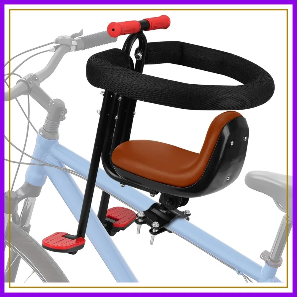 

Front Child Bike Seat for Bicycle, Ages 2-4, Up to 55 lbs