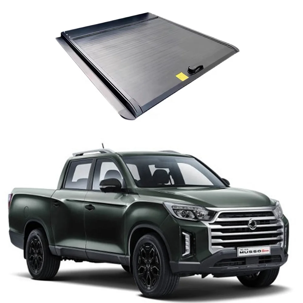 

Custom Pickup Truck Tonneau Cover Retractable Bed Cover Waterproof Tonneau Cover for SsangYong Musso