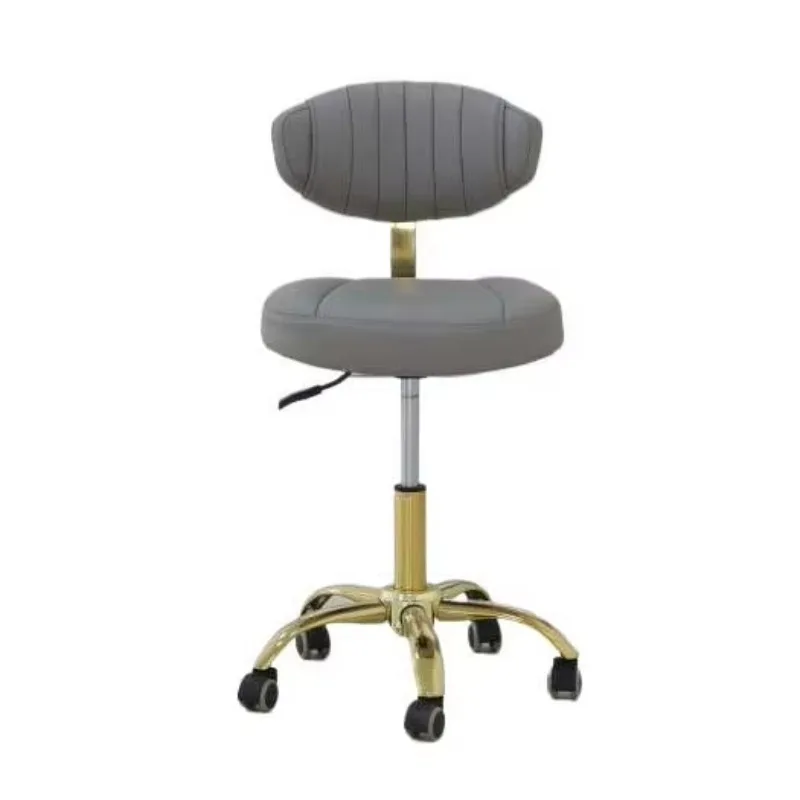 Small barber chair, light and simple, customizable color, adjustable height barber chair