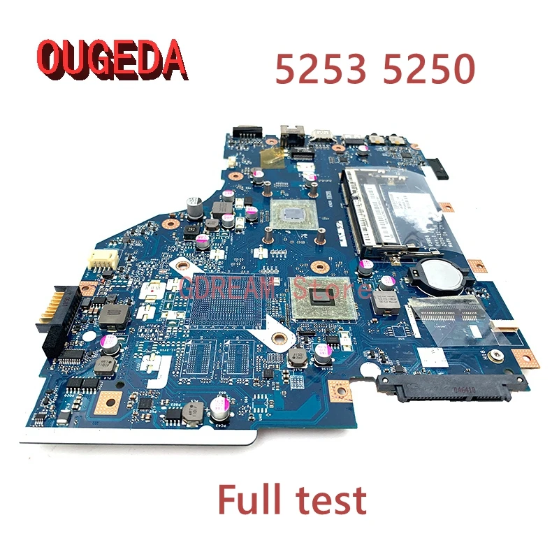 

OUGEDA MBNCV02002 P5WE6 LA-7092P Main board For ACER Aspire 5253 5250 Laptop Motherboard DDR3 full tested