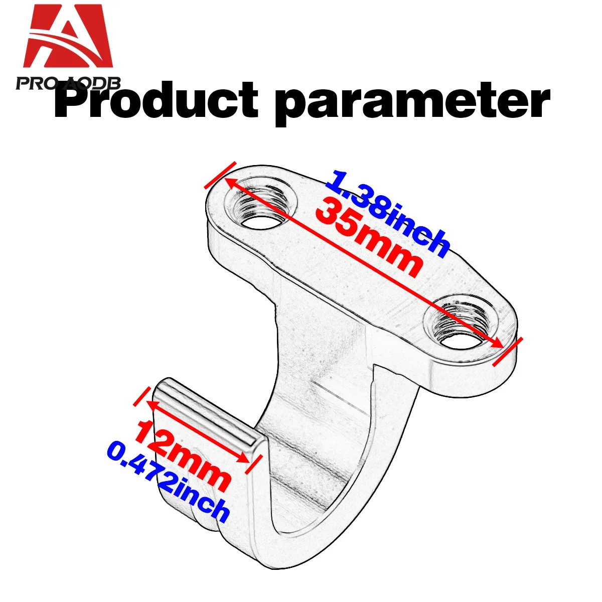 CNC Rear Brake Hose Clamp Guide For Kawasaki KLX450R KX85 KX100 KX125 KX250 KX450 KX250F KX450F KX250X KX450X 2005-2024 Parts