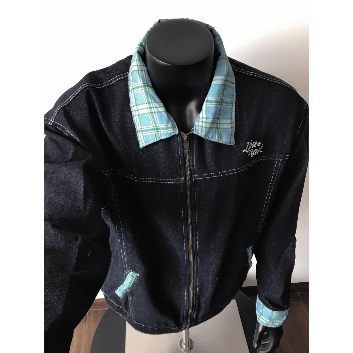 جاكيت دنيم أمريكي عتيق الطراز بتصميم فضفاض مفتوح، سترة عصرية جديدة للرجال والنساء، ملابس خارجية أنيقة لفصلي الربيع والخريف #2