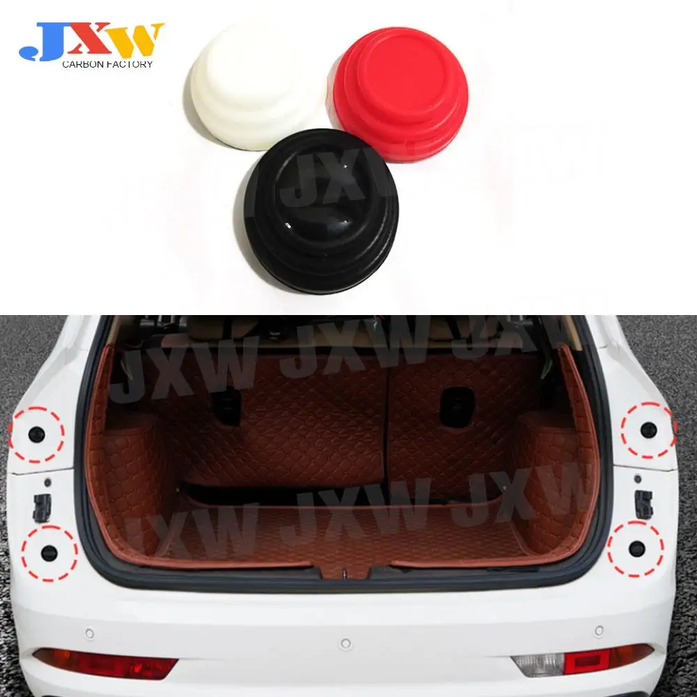 

5/10 PCS Universal Door Shock Sticker Absorber Gasket For Car Trunk Sound Insulation Pad Shockproof Thickening Buffer Cushion