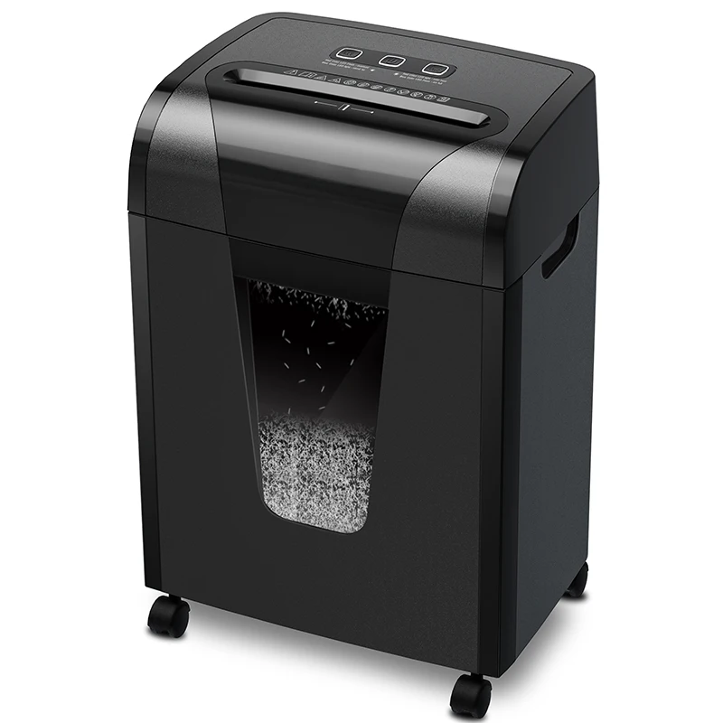 C261P 18 Sheets Cross Cut Paper Shredder With 20L Pullout Basket