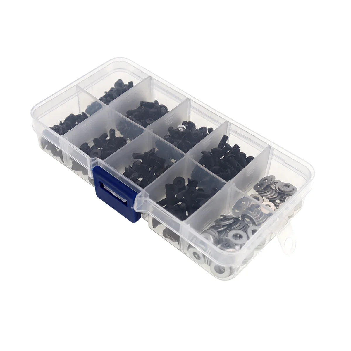 180/340PCS Zestaw śrub RC do łączników śrub 1/8 1/10 Axial Traxxas Redcat HSP HPI Arrma Losi Scale Auto M3 M4 Bolt Washer Hardware Fastener