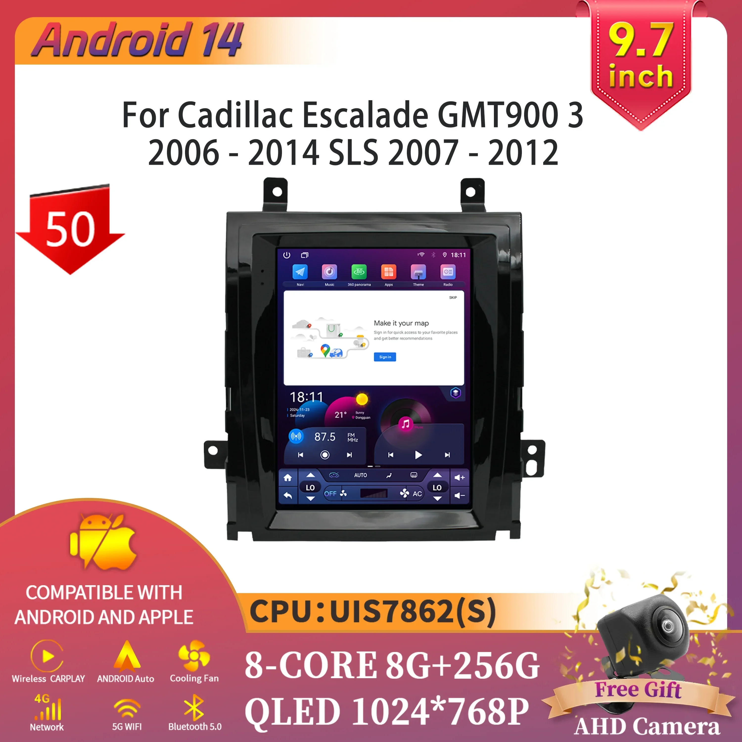 9.7Inch Android 14 … - image