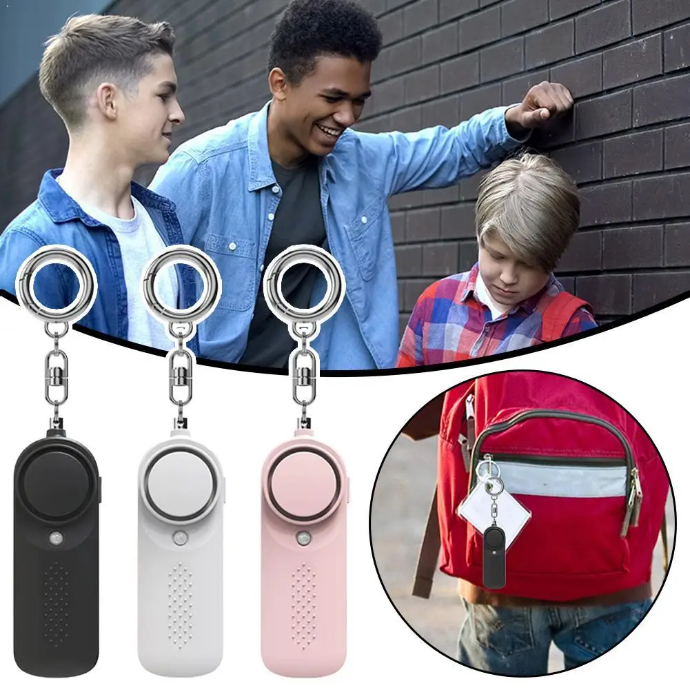 

130 Decibel Convenient Personal Safety Alarm Sounds As Soon As You Pull It Portable Wolf Warning Protection Device